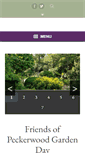 Mobile Screenshot of peckerwoodgarden.org